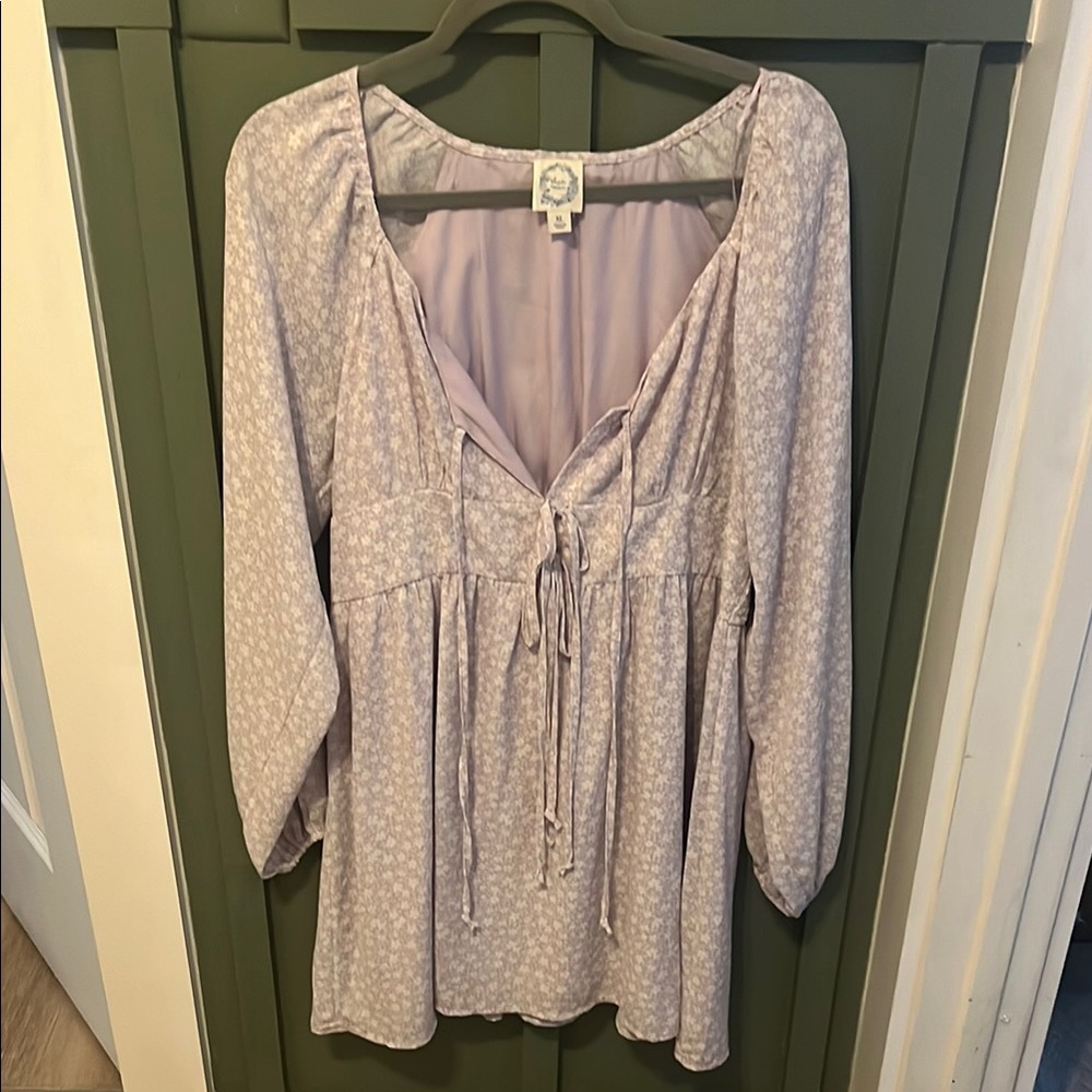 Lavender Floral Women's dress